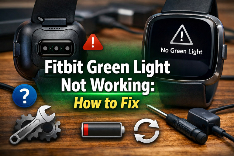 Fitbit Green Light Not Working