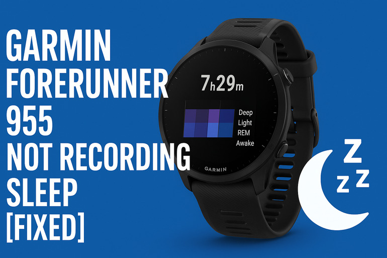 Garmin Forerunner 955 Not Recording Sleep