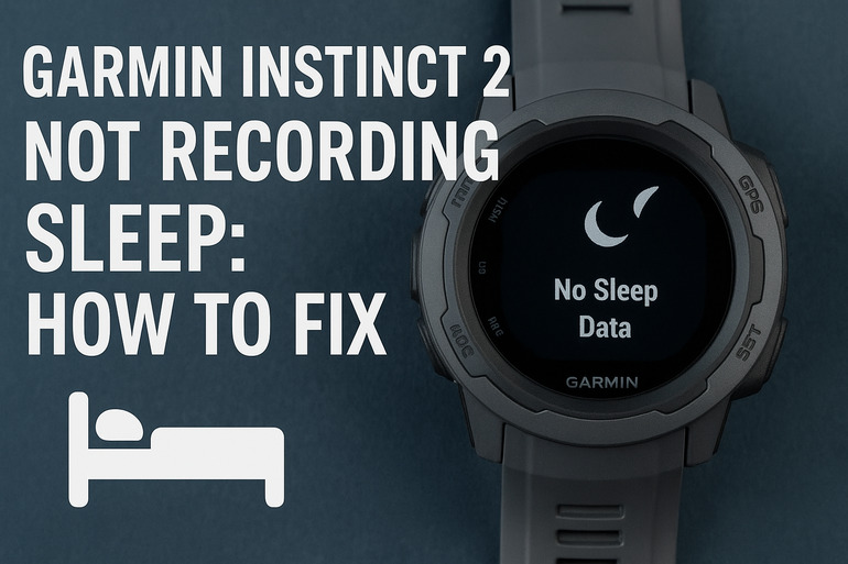 Garmin Instinct 2 Not Recording Sleep