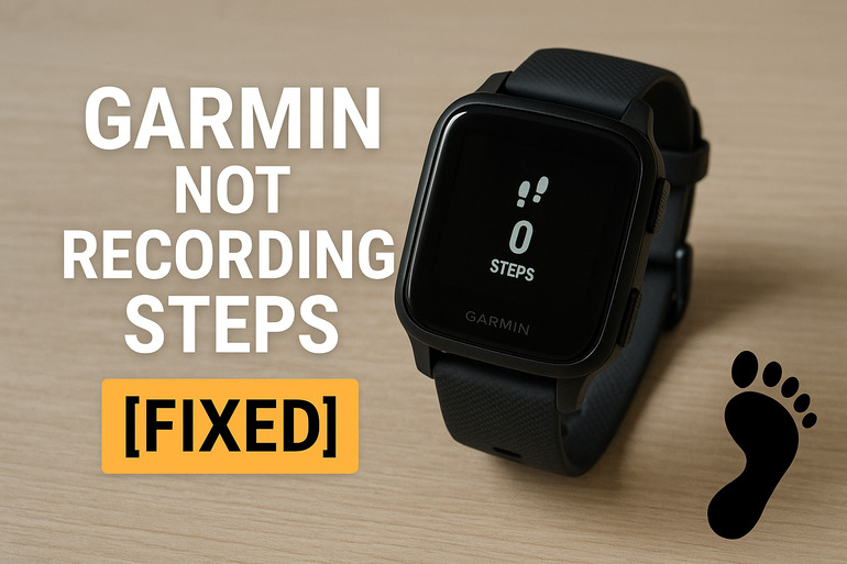 Garmin Not Recording Steps