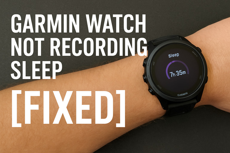 Garmin Watch Not Recording Sleep