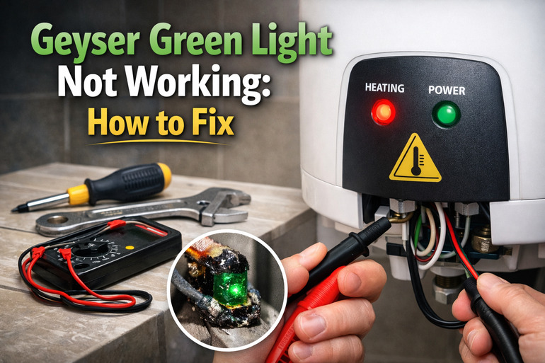 Geyser Green Light Not Working