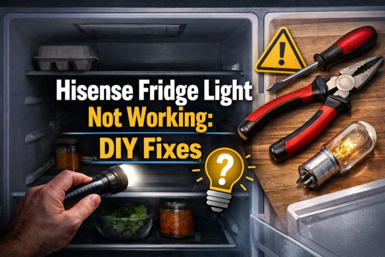Hisense Fridge Light Not Working