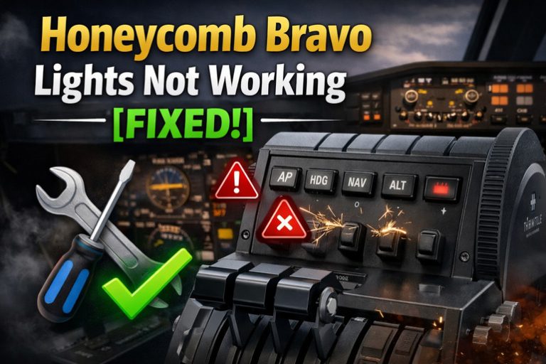 Honeycomb bravo lights not working