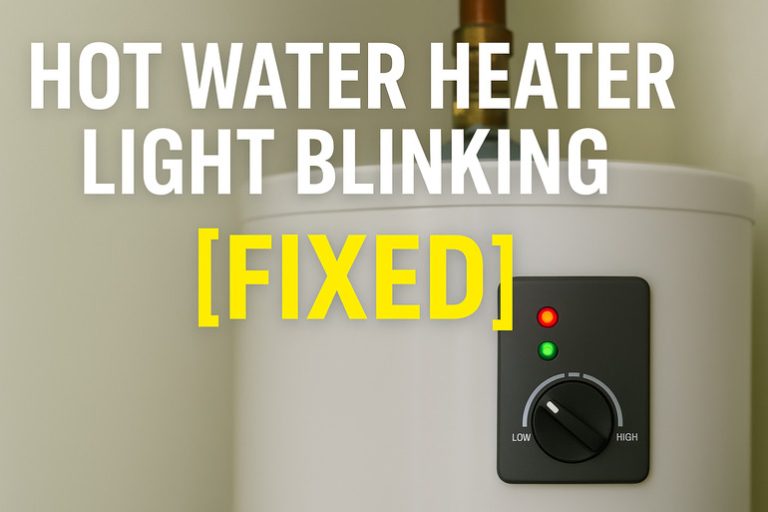 Hot Water Heater Light Blinking