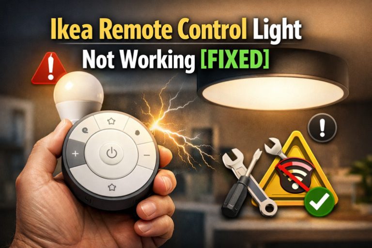Ikea Remote Control Light Not Working
