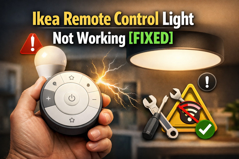 Ikea Remote Control Light Not Working