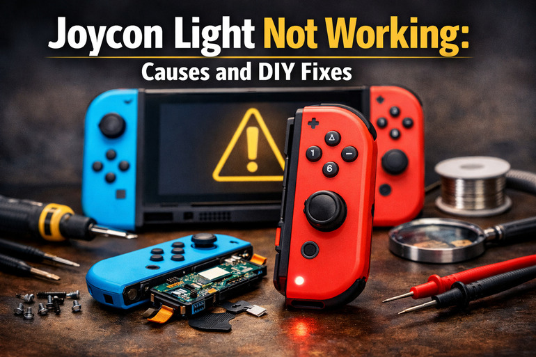 Joycon Light Not Working