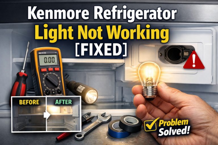 Kenmore Refrigerator Light Not Working