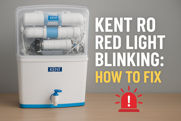 Kent RO Red Light Blinking