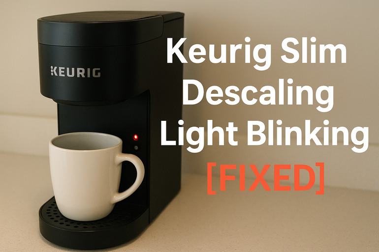 Keurig Slim Descaling Light Blinking