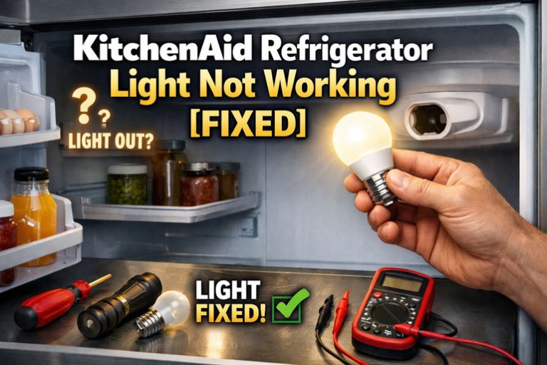 KitchenAid Refrigerator Light Not Working