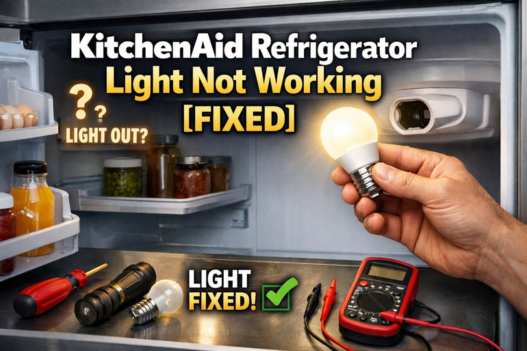 KitchenAid Refrigerator Light Not Working