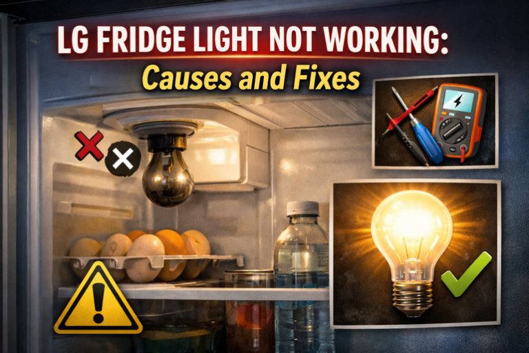 LG Fridge Light Not Working