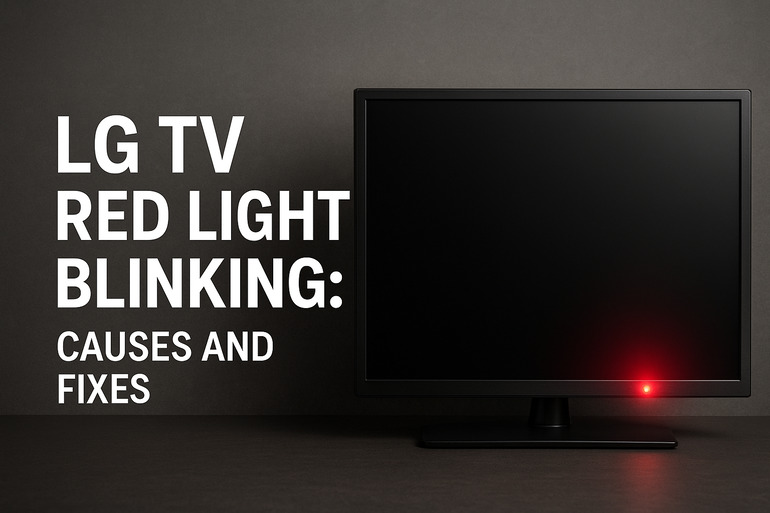 LG TV Red Light Blinking: Causes and Fixes - Gear Probe