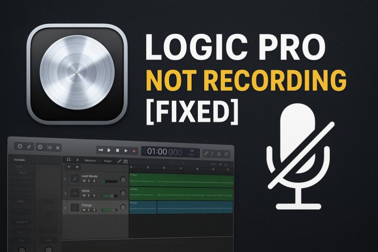 Logic Pro Not Recording