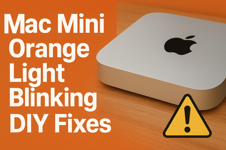Mac Mini Orange Light Blinking