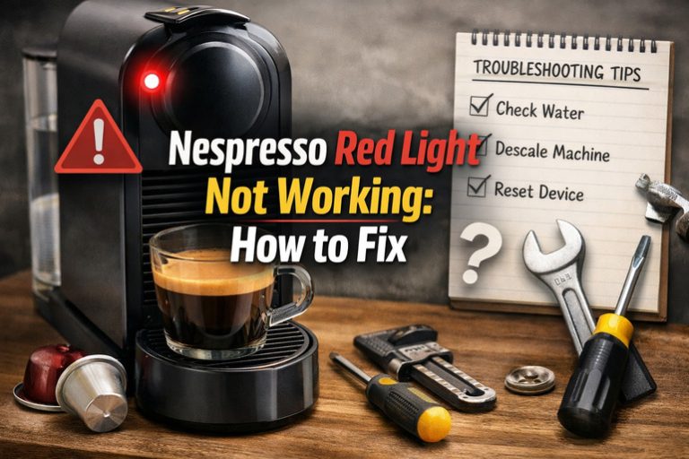 Nespresso Red Light Not Working