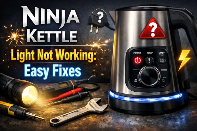 Ninja Kettle Light Not Working