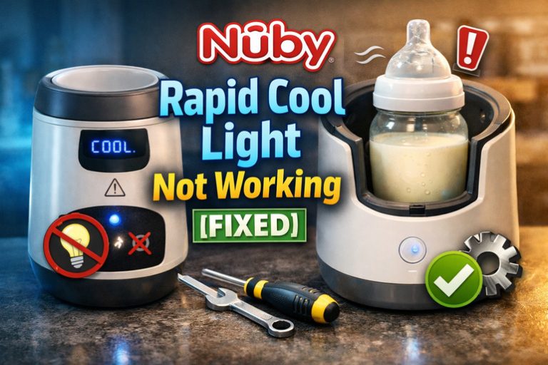 Nuby Rapid Cool Light Not Working
