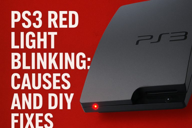 PS3 Red Light Blinking