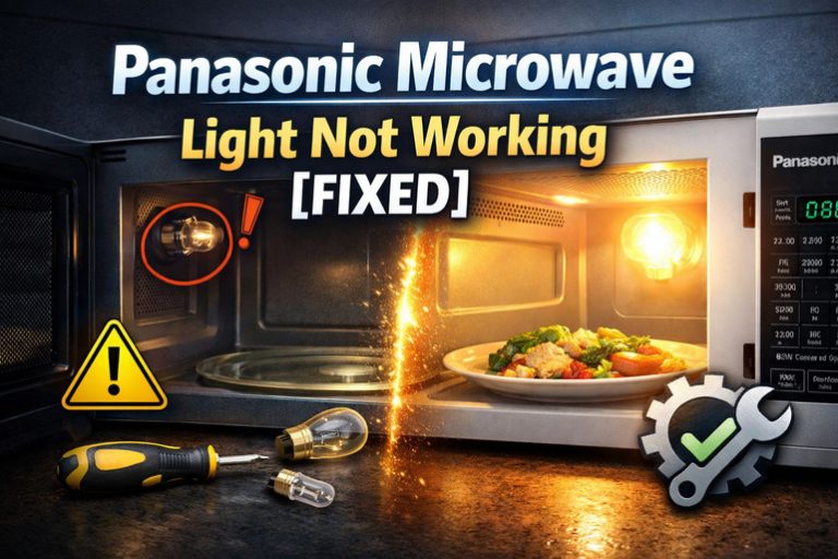 Panasonic Microwave Light Not Working