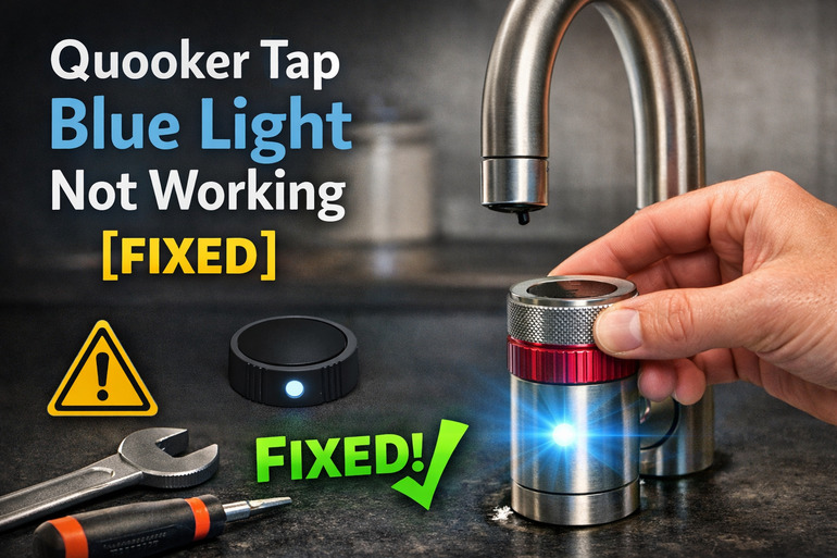 Quoker Tap blue light not working