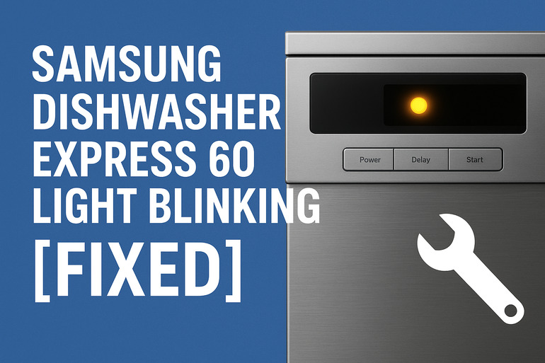Samsung Dishwasher Express 60 Light Blinking
