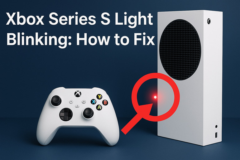 Xbox Series S Light Blinking