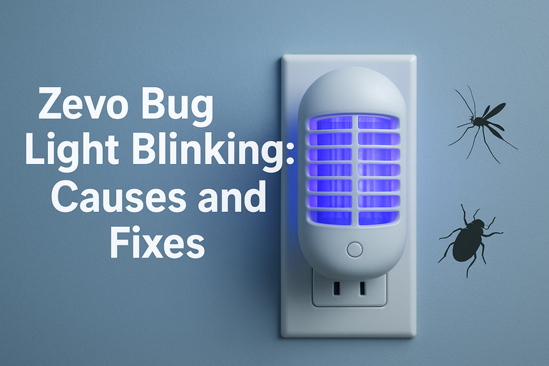 Zevo Bug Light Blinking