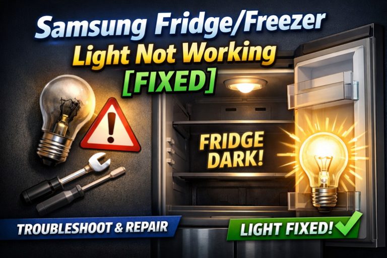 sAMSUNG FRIDGE freexer not working