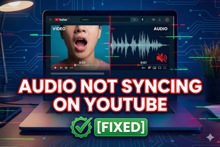 Audio Not Syncing on YouTube