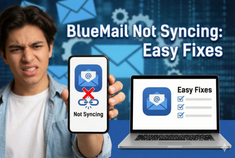 BlueMail Not Syncing