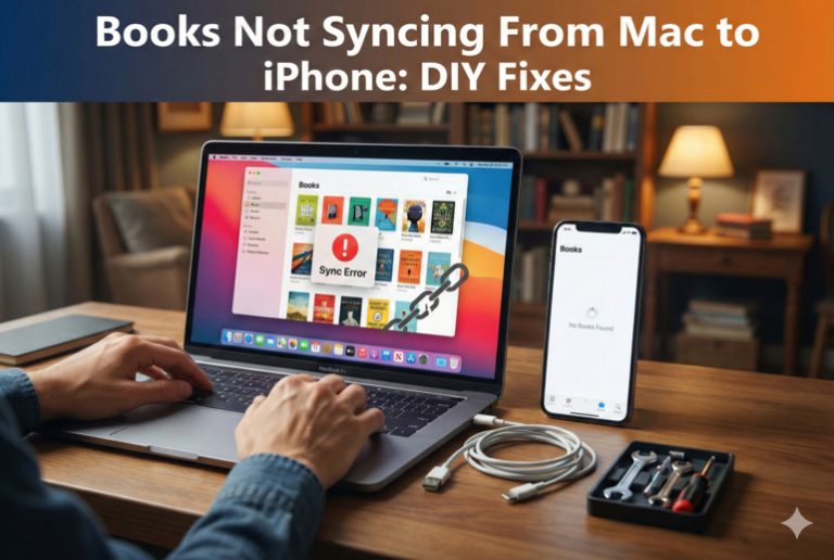 Books Not Syncing From Mac to iPhone