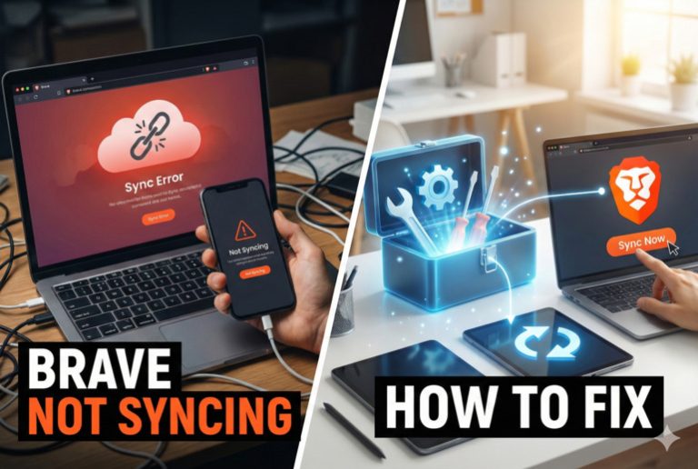 Brave Not Syncing