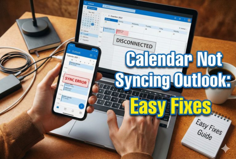 Calendar Not Syncing Outlook