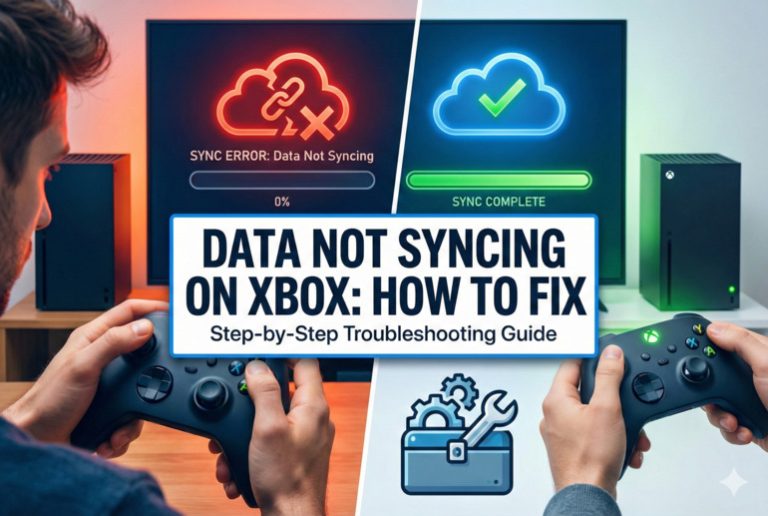 Data Not Syncing on Xbox