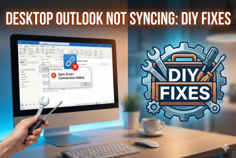Desktop Outlook Not Syncing