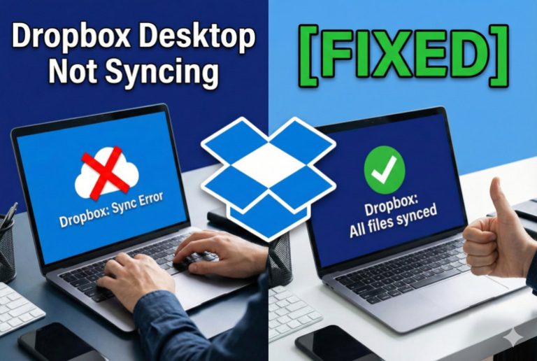 Dropbox Desktop Not Syncing