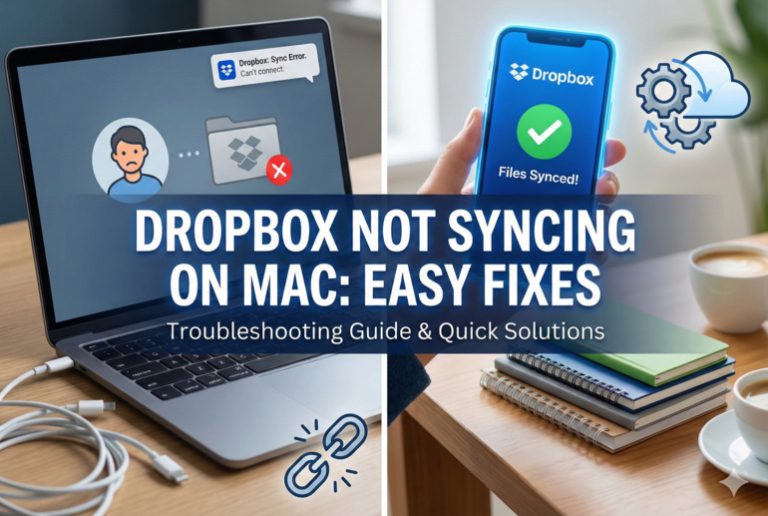 Dropbox Not Syncing on Mac