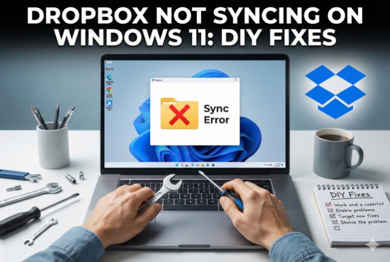 Dropbox Not Syncing on Windows 11