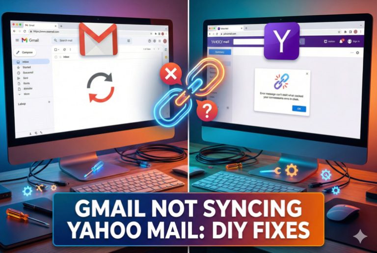 Gmail Not Syncing Yahoo Mail