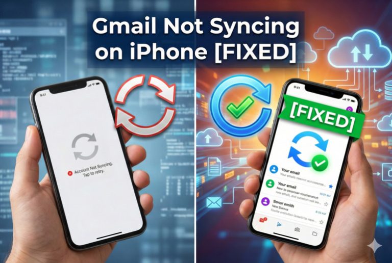 Gmail Not Syncing on iPhone