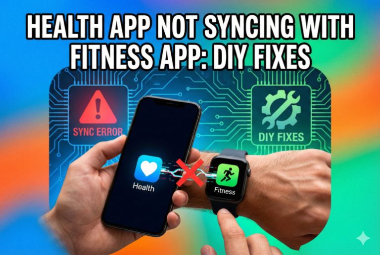 Health App Not Syncing With Fitness App