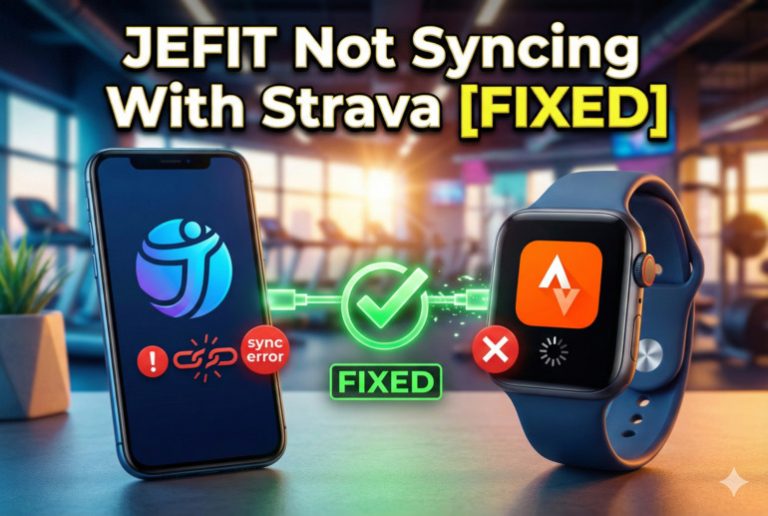 JEFIT Not Syncing With Strava