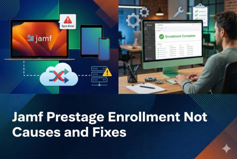 Jamf Prestage Enrollment Not Syncing