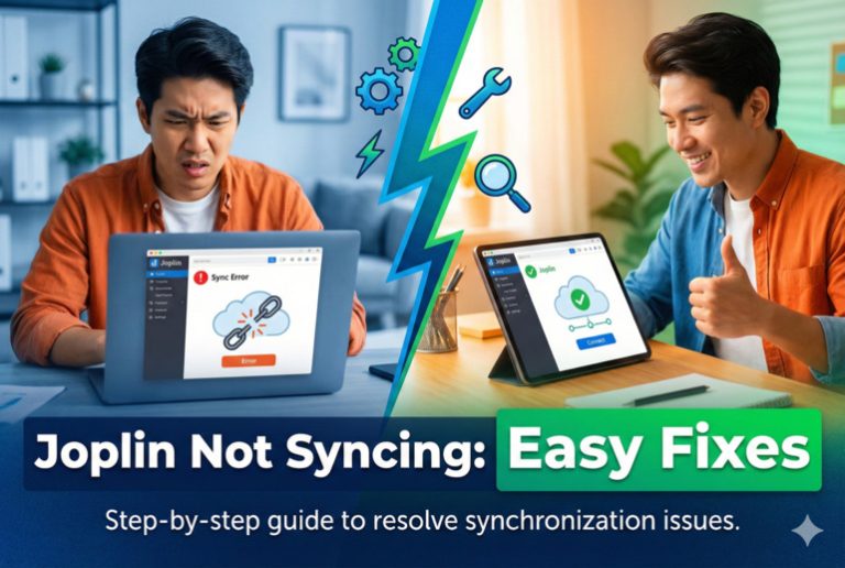 Joplin Not Syncing