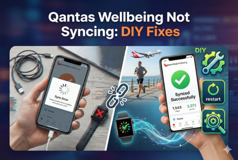 Qantas Wellbeing Not Syncing