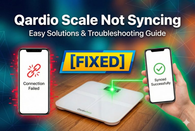Qardio Scale Not Syncing