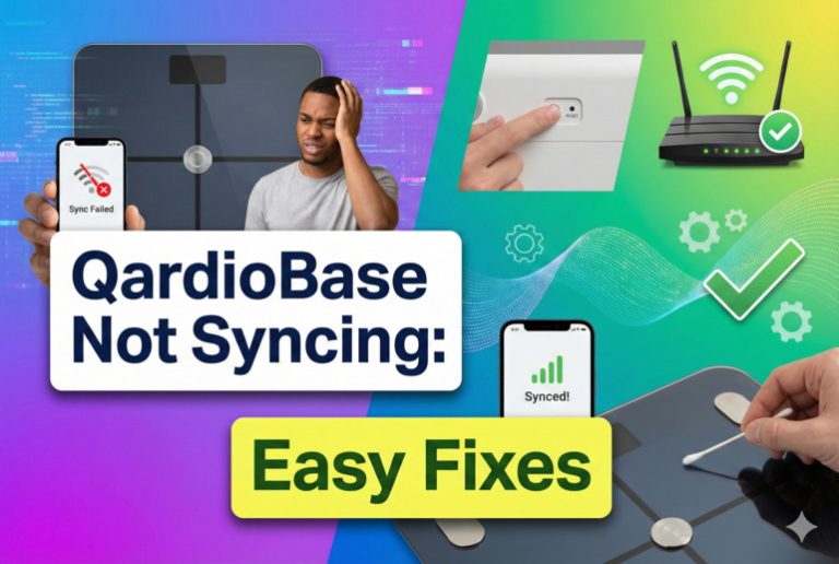 QardioBase Not Syncing